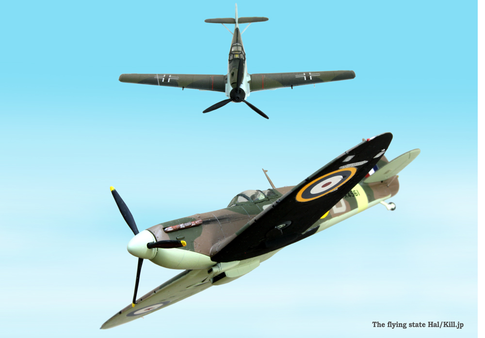 Spitfire MkI QJ-B X4561 No.92 Squadron 1940/11 1/72 Tamiya